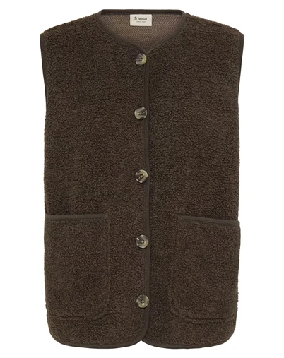 Fransa - FRTenya Vest 1 - Hot Fudge 
